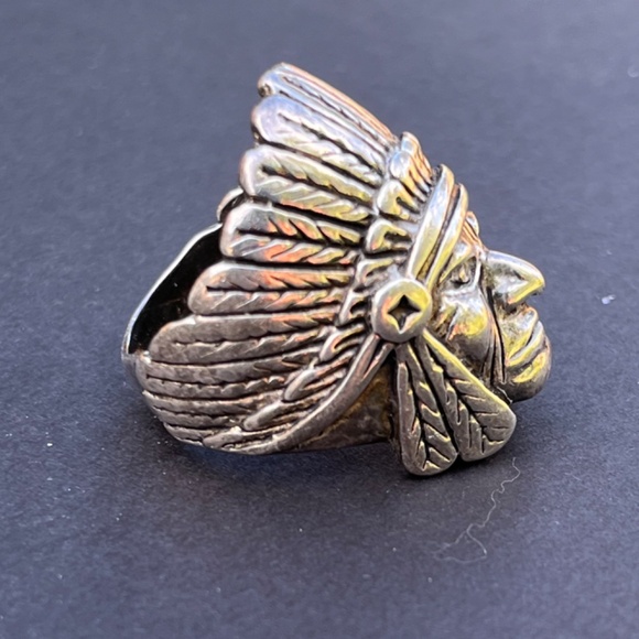 Silver statement ring - Picture 2 of 4